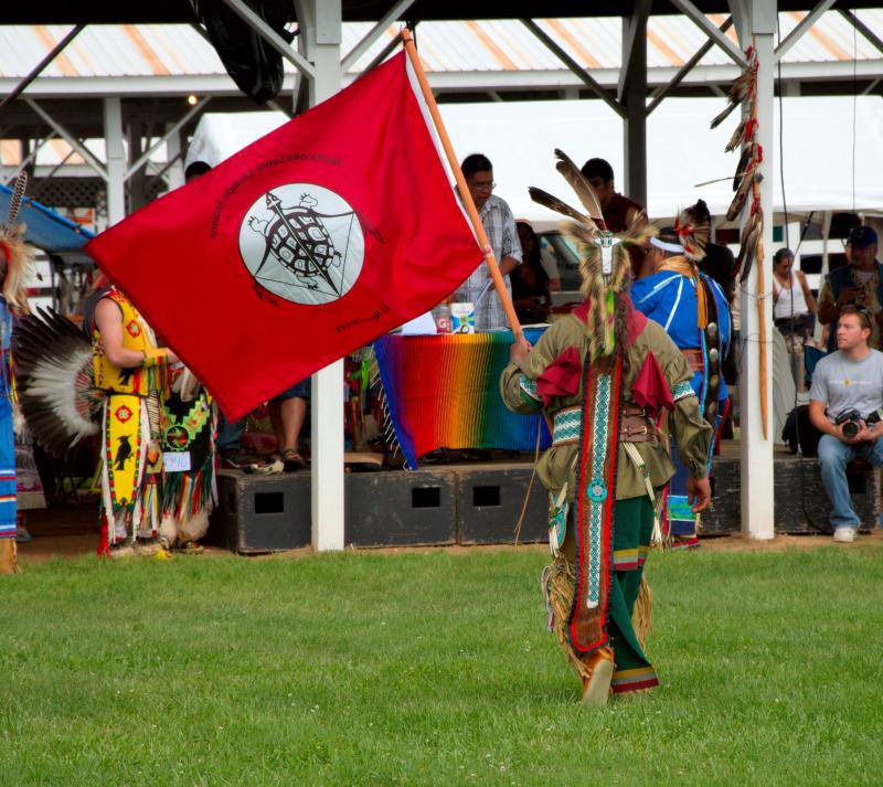 A+scene+from+a+Nanticoke+Lenni-Lenape+Tribal+Nation+powwow.+Photo+from+Facebook