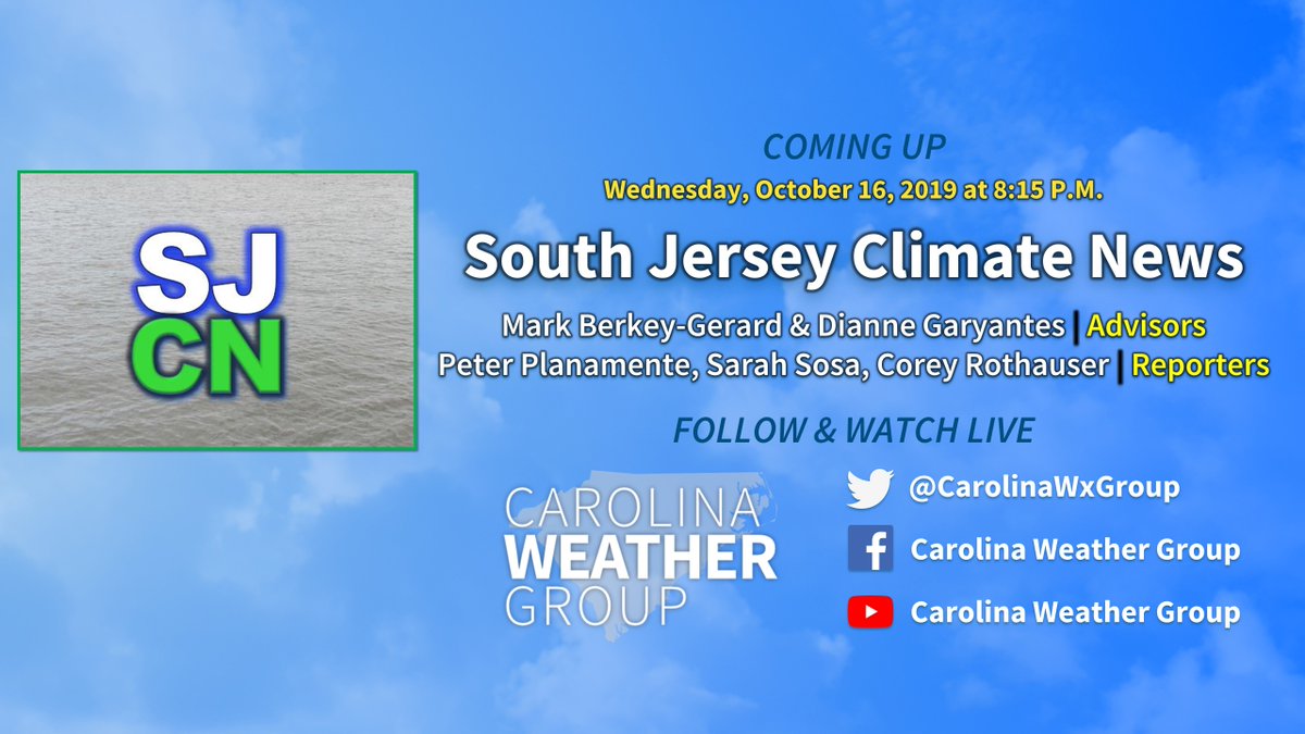 Carolina+Weather+Group+Podcast+Hosts+SJ+Climate+News+Team