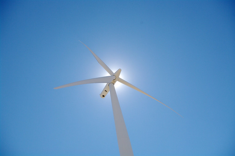 Wind Turbine by lamoix is licensed under CC BY 2.0.