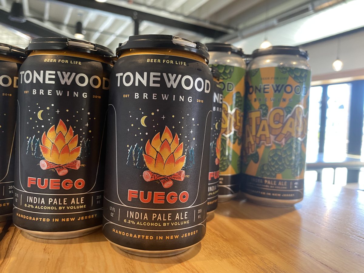Tonewood Brewing cans