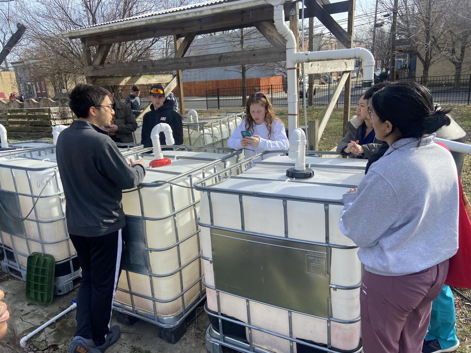 Access to water is a barrier for community gardens in the city. Local groups, professors and students are working together to find solutions and to help the gardens - and Camden - bloom.