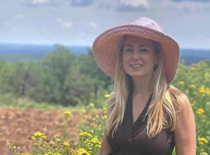 Toni Farmer, adjunct professor at Rowan University and creator of Toni Farmer’s Garden. (Photo courtesy of Jamie Farmer)