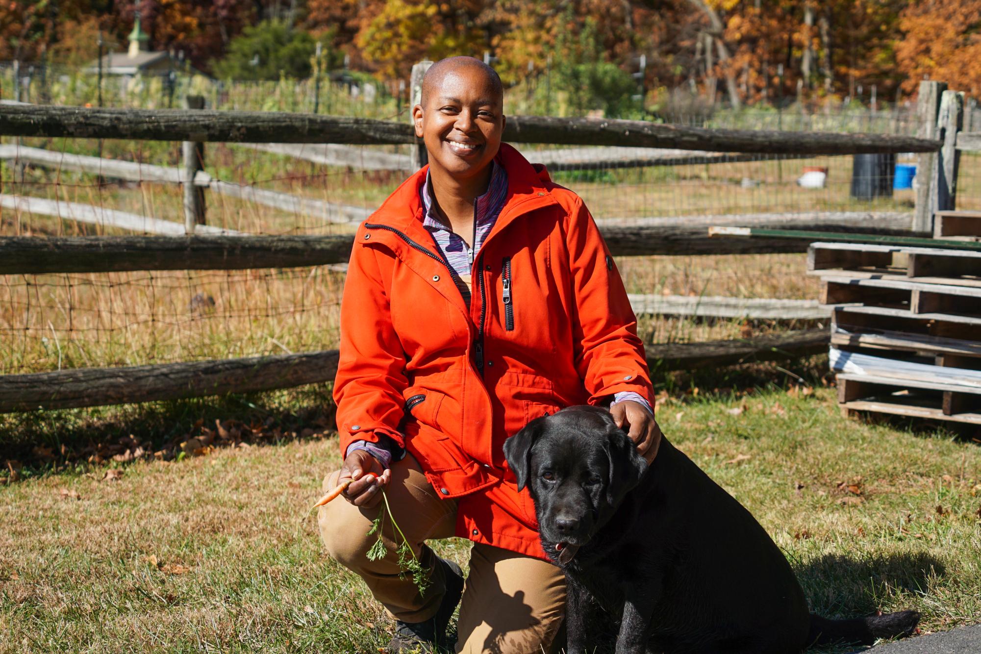 Tomia MacQueen and her family's 42-acre family-owned farm produces organically and ethically raised food with an emphasis on community building.