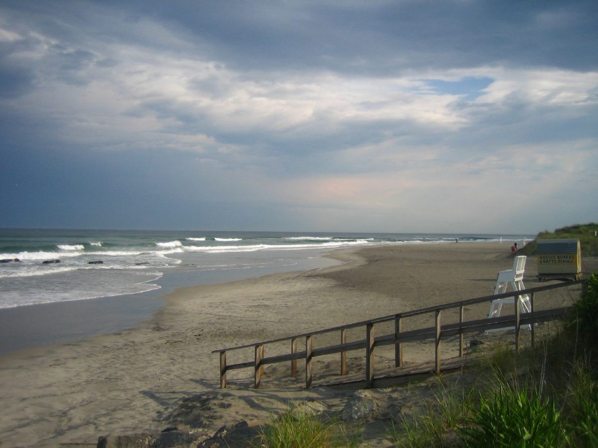 North Wildwood shot after a beach storm. ("Wildwood Beach Storm" by sneakerdog is licensed under CC BY 2.0.)