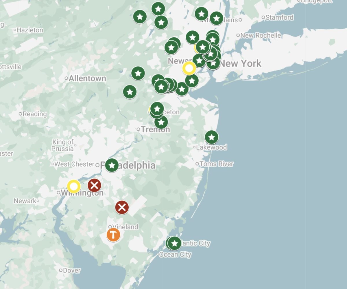 Updated: New Jersey Data Center Map