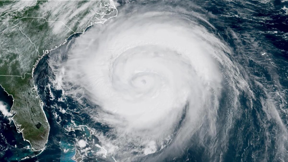 Visible satellite image of Hurricane Erin at 1:20 p.m. EDT Wednesday, August 20, 2025. (Image credit: NOAA/RAMMB/Colorado State University)
